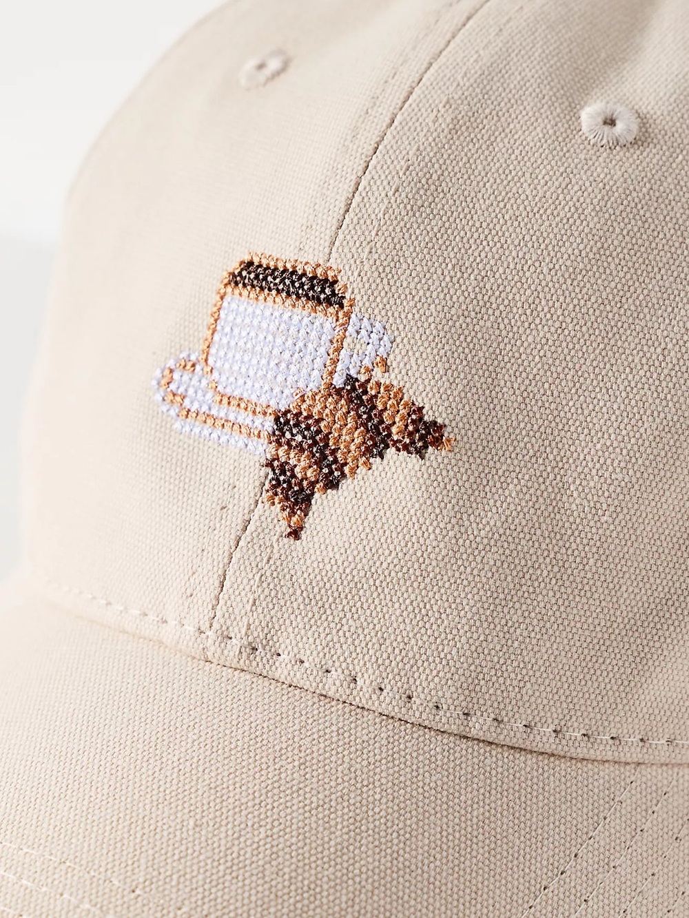 Anthropologie Icon Embroidered Baseball Cap - Picture 3 of 3